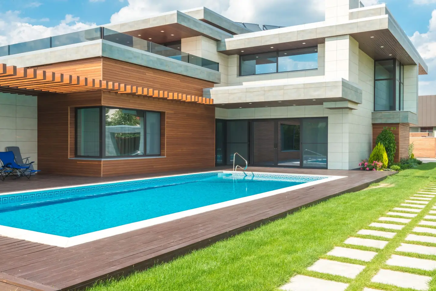 Swimming pool built in Millsville, NSW